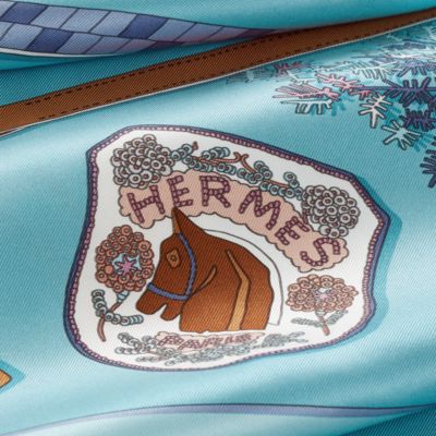Blue - Silk Scarves and Accessories for Women | Hermès Mainland China
